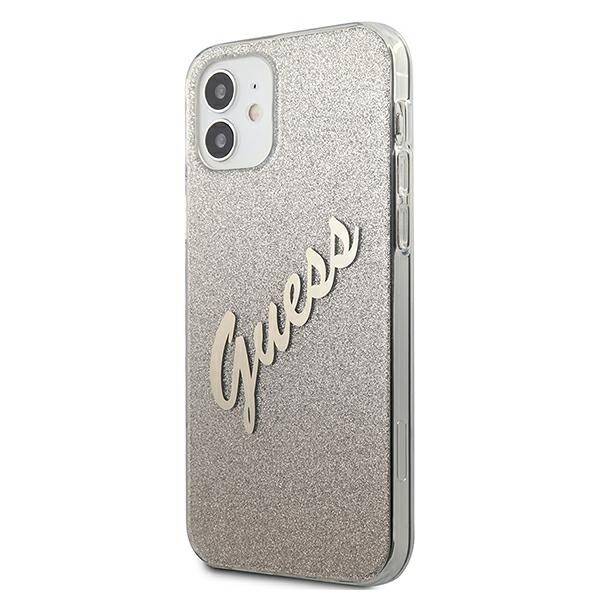 ETUI GUESS GLITTER GRADIENT do IPHONE 12 MINI