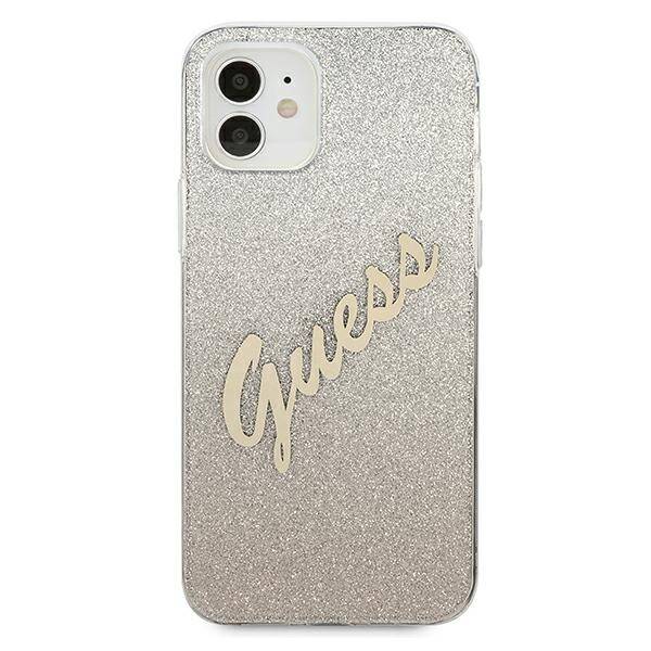 ETUI GUESS GLITTER GRADIENT do IPHONE 12 MINI