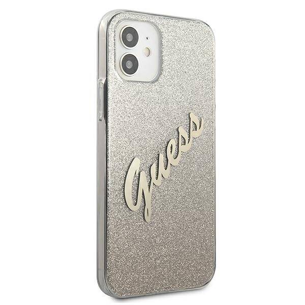 ETUI GUESS GLITTER GRADIENT do IPHONE 12 MINI