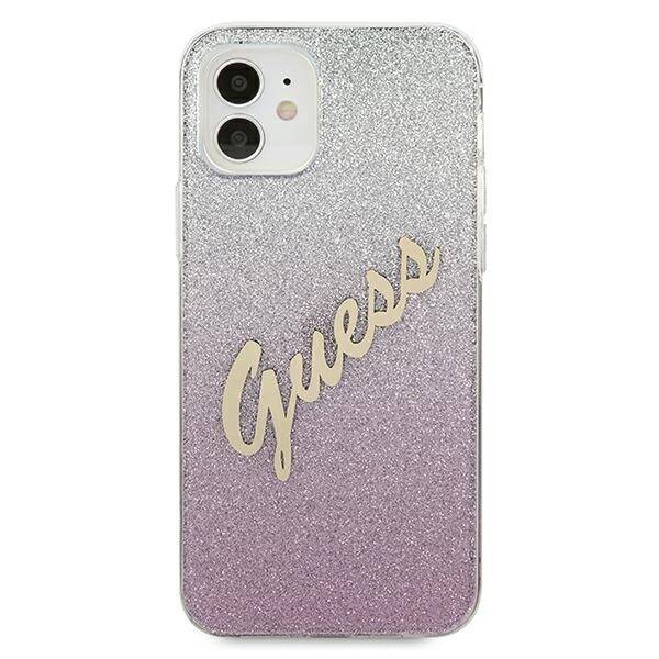 ETUI GUESS GLITTER GRADIENT do IPHONE 12 MINI