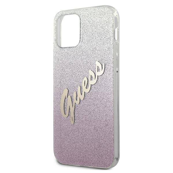 ETUI GUESS GLITTER GRADIENT do IPHONE 12 MINI