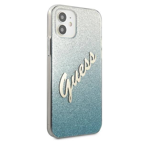 ETUI GUESS GLITTER GRADIENT do IPHONE 12 MINI