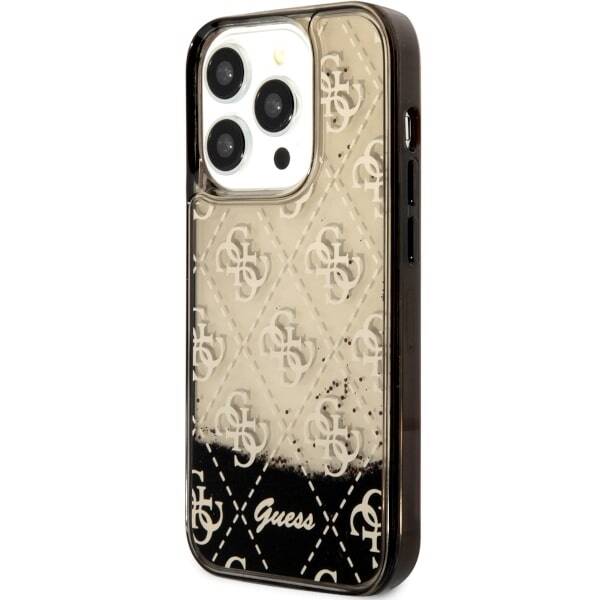 ETUI GUESS LIQUID GLITTER 4G TRANSLUCENT DO IPHONE 14 PRO