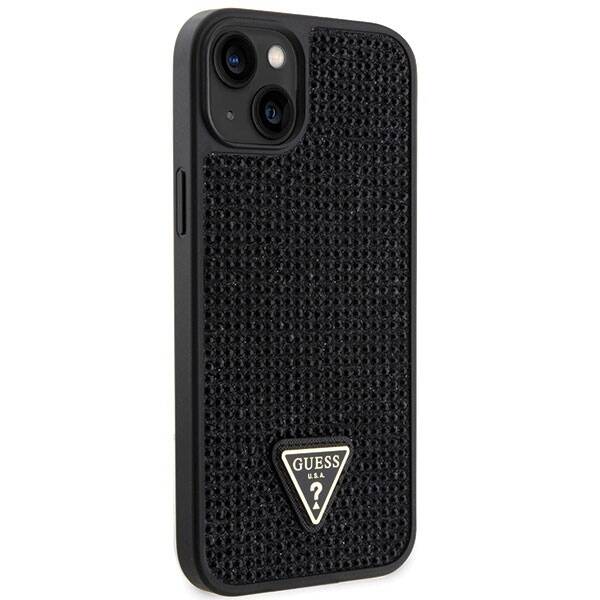 ETUI GUESS RHINESTONE TRIANGLE DO IPHONE 14 PLUS / 15 PLUS