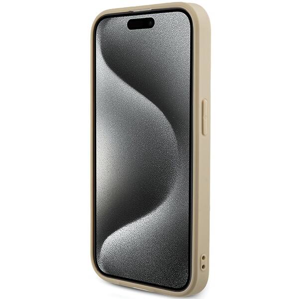 ETUI GUESS SAFFIANO IRIDESCENT DO IPHONE 14 PRO GOLD