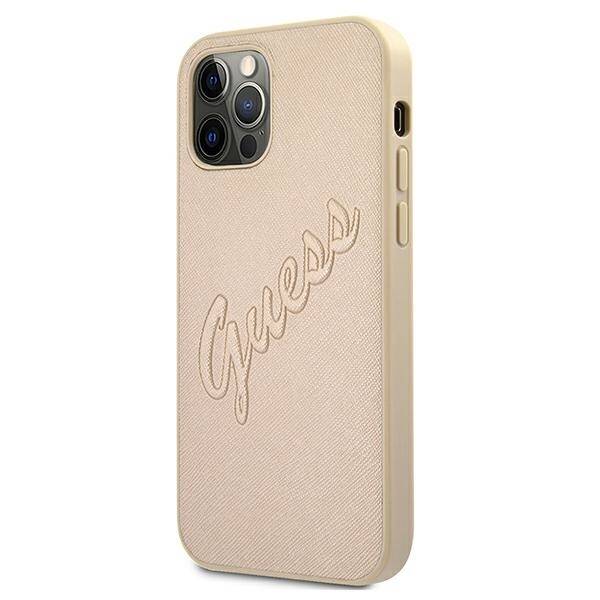 ETUI GUESS SAFFIANO VINTAGE do IPHONE 12 / 12 PRO