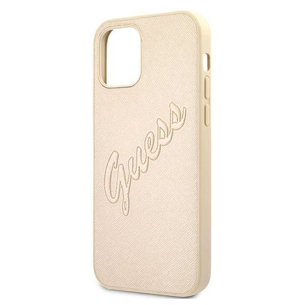 ETUI GUESS SAFFIANO VINTAGE do IPHONE 12 / 12 PRO