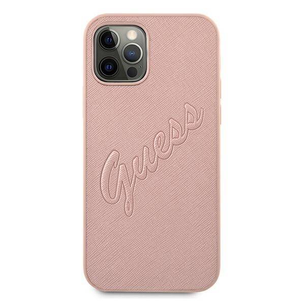 ETUI GUESS SAFFIANO VINTAGE do IPHONE 12 / 12 PRO