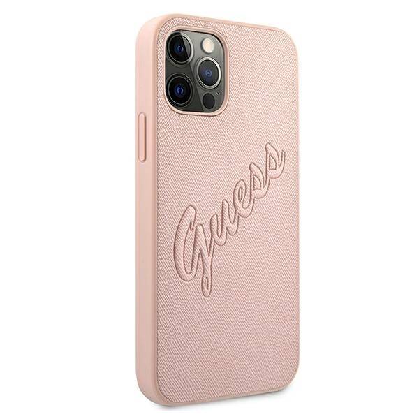 ETUI GUESS SAFFIANO VINTAGE do IPHONE 12 / 12 PRO