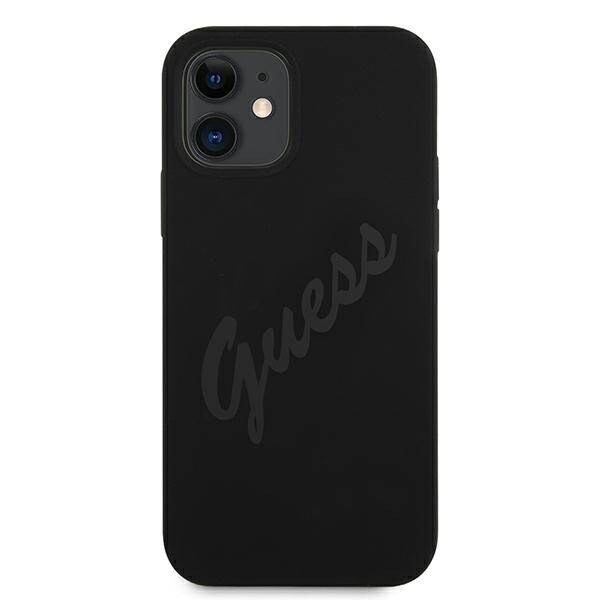 ETUI GUESS SILICONE VINTAGE SCRIPT do IPHONE 12 MINI