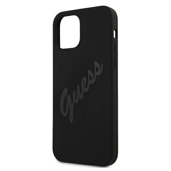 ETUI GUESS SILICONE VINTAGE SCRIPT do IPHONE 12 MINI