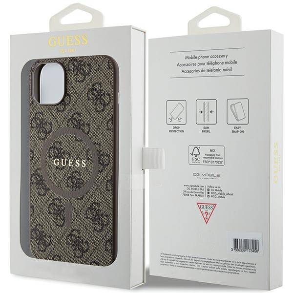 ETUI GUESS SILICONE do iPhone 14 PLUS / 15 PLUS 