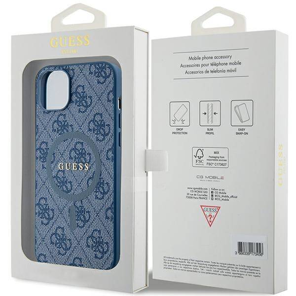 ETUI GUESS SILICONE do iPhone 14 PLUS / 15 PLUS 