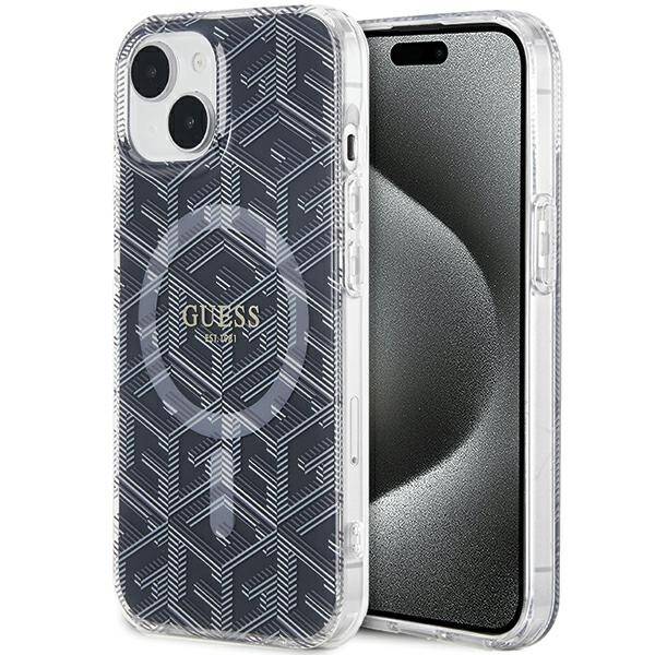 ETUI GUESS SILICONE do iPhone 14 PLUS / 15 PLUS 