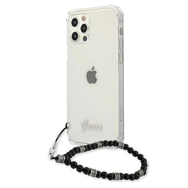 ETUI GUESS VINTAGE PEARL do IPHONE 12 PRO MAX