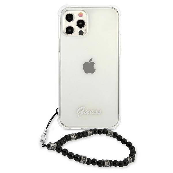 ETUI GUESS VINTAGE PEARL do IPHONE 12 PRO MAX