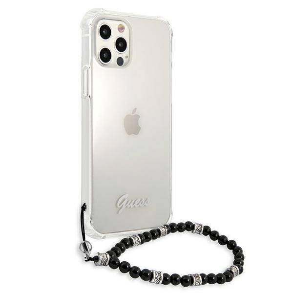 ETUI GUESS VINTAGE PEARL do IPHONE 12 PRO MAX