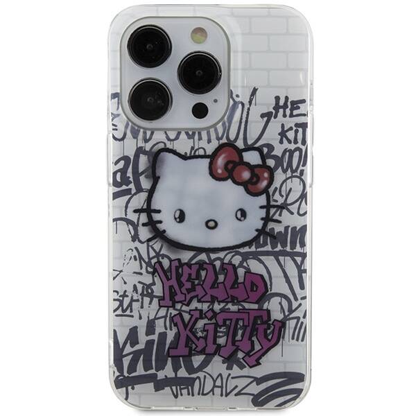 ETUI HELLO KITTY IML KITTY ON BRICKS GRAFFITI DO IPHONE 14 PRO