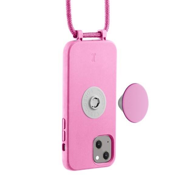 ETUI JE POPGRIP JUST ELEGANCE DO IPHONE 14 / 15 PASTEL PINK