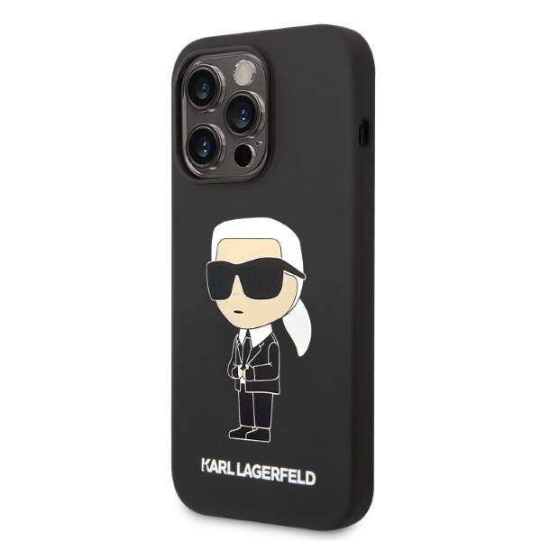 ETUI KARL LAGERFELD CHOUPETTE DO IPHONE 14 PRO BLACK