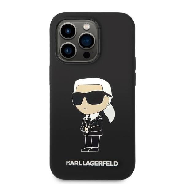 ETUI KARL LAGERFELD CHOUPETTE DO IPHONE 14 PRO BLACK