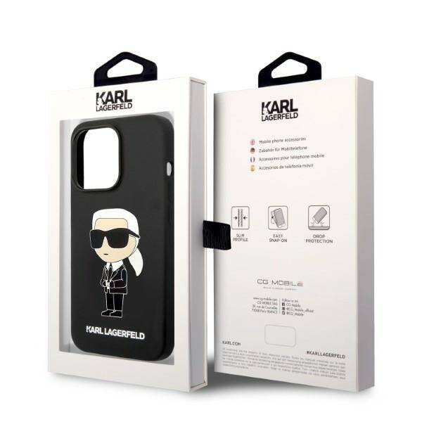 ETUI KARL LAGERFELD CHOUPETTE DO IPHONE 14 PRO BLACK