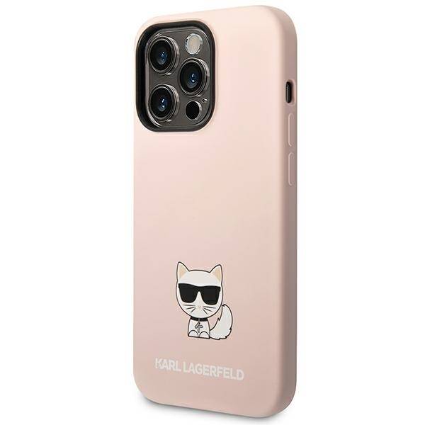 ETUI KARL LAGERFELD CHOUPETTE DO IPHONE 14 PRO MAX PINK