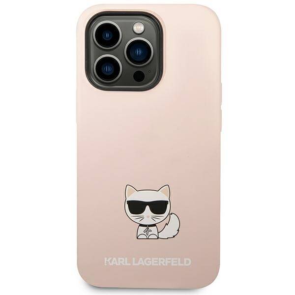 ETUI KARL LAGERFELD CHOUPETTE DO IPHONE 14 PRO MAX PINK