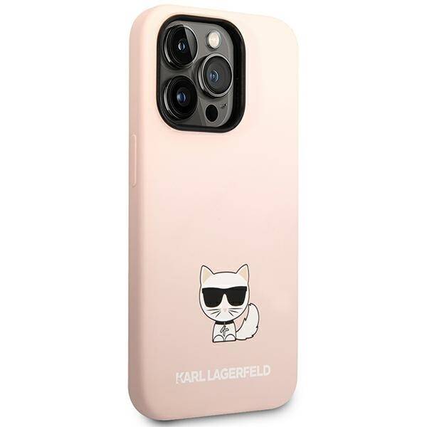 ETUI KARL LAGERFELD CHOUPETTE DO IPHONE 14 PRO MAX PINK