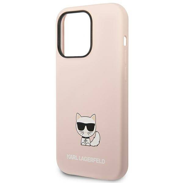 ETUI KARL LAGERFELD CHOUPETTE DO IPHONE 14 PRO MAX PINK