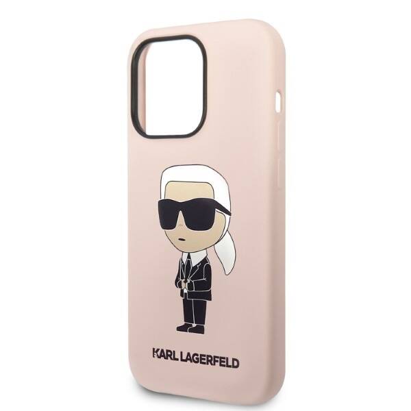 ETUI KARL LAGERFELD CHOUPETTE DO IPHONE 14 PRO PINK