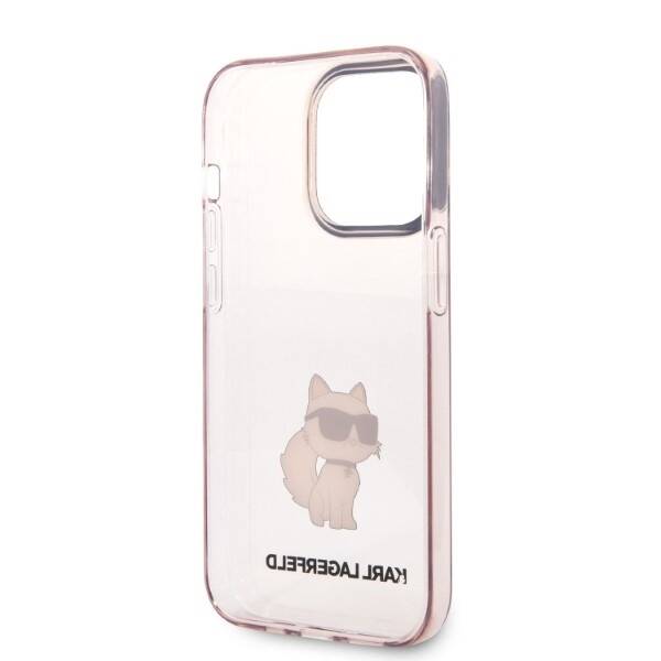 ETUI KARL LAGERFELD CHOUPETTE DO IPHONE 14 PRO PINK