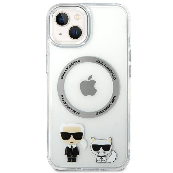 ETUI KARL LAGERFELD CHOUPETTE MAGSAFE DO IPHONE 14 PLUS / 15 PLUS