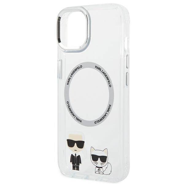 ETUI KARL LAGERFELD CHOUPETTE MAGSAFE DO IPHONE 14 PLUS / 15 PLUS