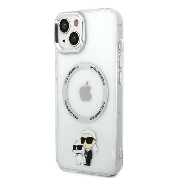 ETUI KARL LAGERFELD CHOUPETTE MAGSAFE DO IPHONE 14 PLUS / 15 PLUS