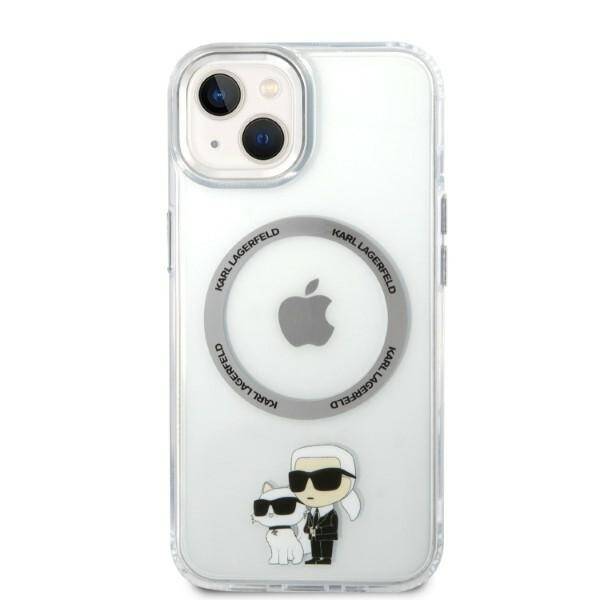 ETUI KARL LAGERFELD CHOUPETTE MAGSAFE DO IPHONE 14 PLUS / 15 PLUS