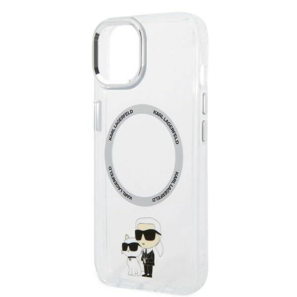 ETUI KARL LAGERFELD CHOUPETTE MAGSAFE DO IPHONE 14 PLUS / 15 PLUS