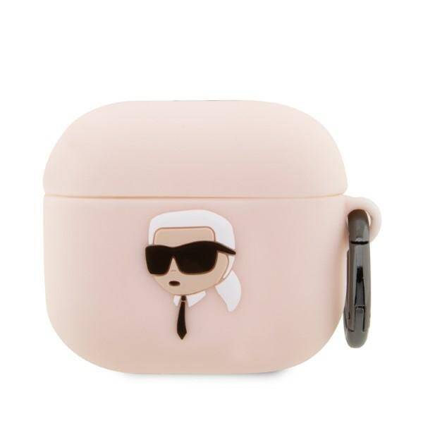 ETUI KARL LAGERFELD DO AIRPODS 3 COVER SILICONE PINK