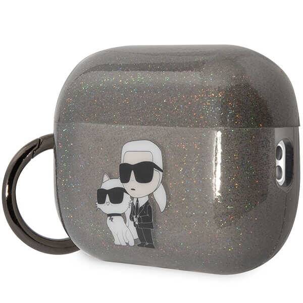 ETUI KARL LAGERFELD DO AIRPODS PRO 2 COVER BLACK CHOUPETTE