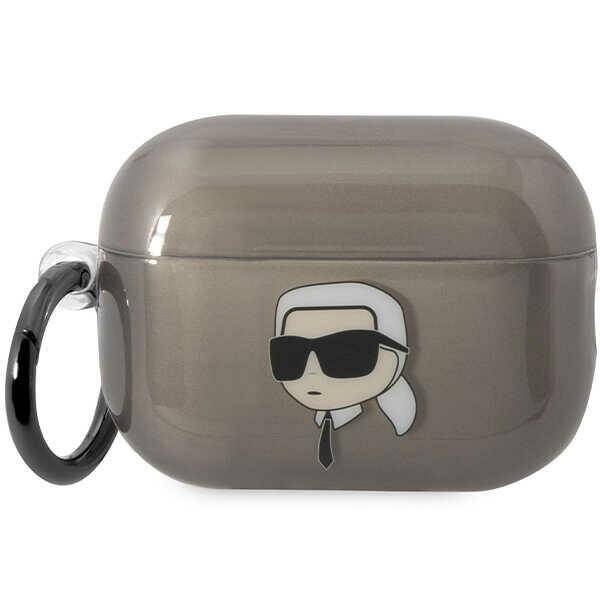 ETUI KARL LAGERFELD DO AIRPODS PRO 2 COVER BLACK IKONIK