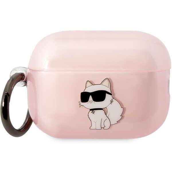 ETUI KARL LAGERFELD DO AIRPODS PRO 2 COVER CHOUPETTE PINK