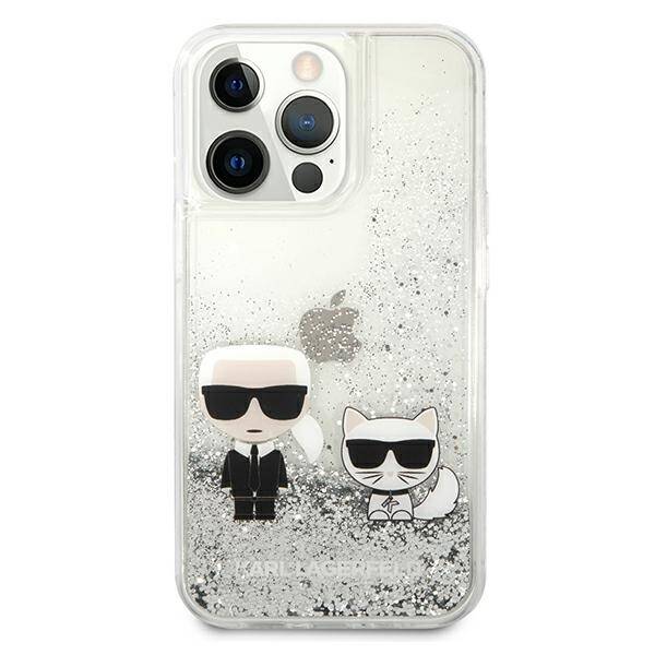 ETUI KARL LAGERFELD DO IPHONE 13 / 13 PRO LIQUID GLITTER