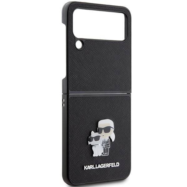 ETUI KARL LAGERFELD DO Z FLIP 4 SAFFIANO CHOUPETTE BLACK