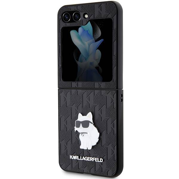 ETUI KARL LAGERFELD DO Z FLIP 5 SAFFIANO CHOUPETTE BLACK