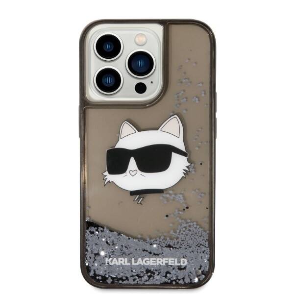 ETUI KARL LAGERFELD GLITTER CHOUPETTE DO IPHONE 14 PRO MAX