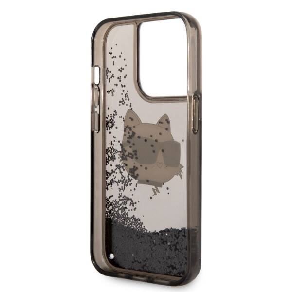 ETUI KARL LAGERFELD GLITTER CHOUPETTE DO IPHONE 14 PRO MAX