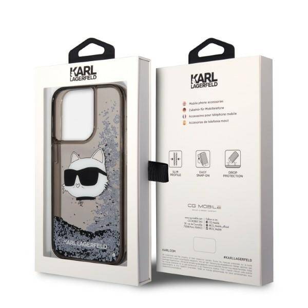 ETUI KARL LAGERFELD GLITTER CHOUPETTE DO IPHONE 14 PRO MAX