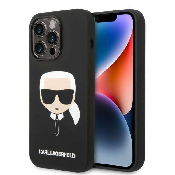 ETUI KARL LAGERFELD HEAD MAGSAFE DO IPHONE 14 PRO BLACK