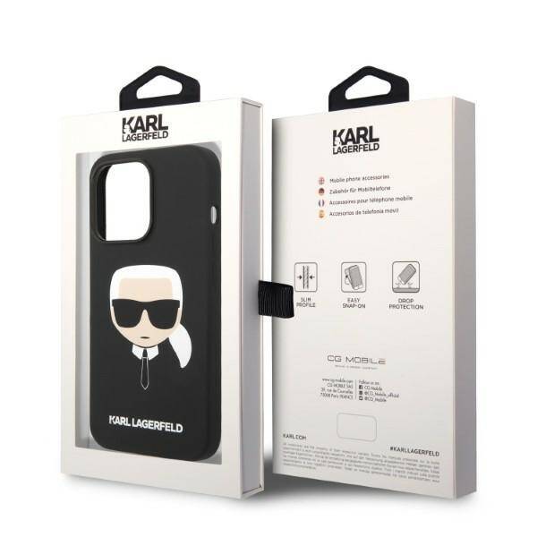 ETUI KARL LAGERFELD HEAD MAGSAFE DO IPHONE 14 PRO BLACK