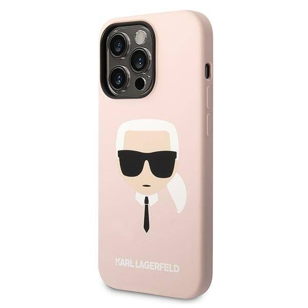 ETUI KARL LAGERFELD HEAD MAGSAFE DO IPHONE 14 PRO MAX PINK